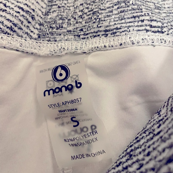 MonoB High Rise Women’s Athletic Leggings Sz Small NWOT - Picture 5 of 8